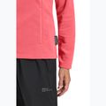 Giacca in pile Jack Wolfskin donna Taunus Fz sunset coral 7