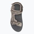Sandali Jack Wolfskin Wave Breaker da donna, caffè freddo 5