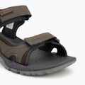Sandali Jack Wolfskin Lakewood Cruise da uomo, caffè freddo 7