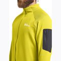 Jack Wolfskin Prelight Full Zip giacca da trekking da uomo chartreuse 4