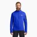 Jack Wolfskin Prelight Full Zip giacca da trekking da uomo blu vibrante