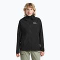 Jack Wolfskin Prelight 2.5L LT giacca antipioggia donna nero