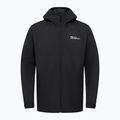 Jack Wolfskin Prelight 2.5L LT giacca antipioggia da uomo nero 7