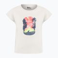 Maglietta Jack Wolfskin da bambino Stampa grafica in cotone bianco 4