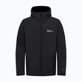 Giacca antipioggia da uomo Jack Wolfskin Tempest 2l nera 8