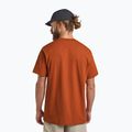 Maglietta Jack Wolfskin da uomo Jack Wolfskin Brand T arancione bruciato 3