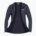 Jack Wolfskin giacca in pile da donna Kolbenberg Hooded Full Zip grafite 10