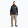 Felpa da uomo Jack Wolfskin Kolbenberg con cappuccio e zip intera in pile phantom 2