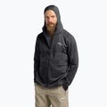 Felpa da uomo Jack Wolfskin Kolbenberg con cappuccio e zip intera in pile phantom 4