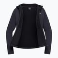 Felpa da uomo Jack Wolfskin Kolbenberg con cappuccio e zip intera in pile phantom 11