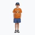 Maglietta Jack Wolfskin da bambino Graphic Cotton T stampa morbida ambra 2