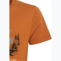 Maglietta Jack Wolfskin da bambino Graphic Cotton T stampa morbida ambra 9