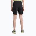Pantaloncini da trekking Jack Wolfskin da donna Hikeout nero 3