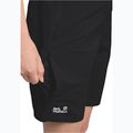 Pantaloncini da trekking Jack Wolfskin da donna Hikeout nero 6