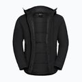 Giacca antipioggia da uomo Jack Wolfskin Pamir nera 9