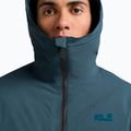 Giacca antipioggia da uomo Jack Wolfskin Pamir aluminium blue 4
