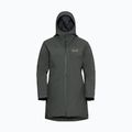 Giacca antipioggia da donna Jack Wolfskin Icecape 2L Down Ins Rds verde ardesia 7