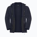 Felpa da trekking uomo Jack Wolfskin Stone Lite Hooded dark navy 9