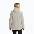 Pile donna Jack Wolfskin Cradle Mountain Full Zip colore sabbia chiaro 3