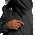Giacca antipioggia da uomo Jack Wolfskin Icecape 2L Down Ins Rds nera 4