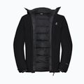 Giacca antipioggia da uomo Jack Wolfskin Icecape 2L Down Ins Rds nera 9