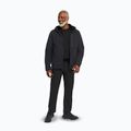 Felpa da trekking uomo Jack Wolfskin Lake Ridge con cappuccio nera 2