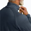 Felpa da trekking uomo Jack Wolfskin Peak District Full Zip midnight sky 5