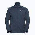 Felpa da trekking uomo Jack Wolfskin Peak District Full Zip midnight sky 7