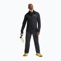 Felpa da trekking da uomo Jack Wolfskin Peak District Full Zip nera 2