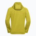 Felpa da trekking uomo Jack Wolfskin Peak District con cappuccio e zip integrale chartreuse 8