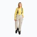 Pantaloni da sci da donna Jack Wolfskin Flowline Pro 2L Ins pale sand
