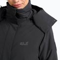 Cappotto imbottito da donna Jack Wolfskin Frost Haven Coat nero 4