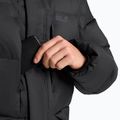 Giacca piumino uomo Jack Wolfskin Icy Hill Coat Rds nera 5