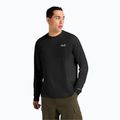 Maglia a maniche lunghe da uomo Jack Wolfskin Prelight Trail Crew nera