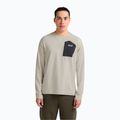 Maglia a maniche lunghe da uomo Jack Wolfskin Prelight Trail Crew sabbia chiaro
