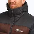 Giacca a piumino da uomo Jack Wolfskin Nebelhorn Down Hoody hot choc 4