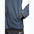Felpa in pile da uomo Jack Wolfskin Winterstein Fz midnight sky 5