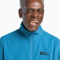 Felpa in pile da uomo Jack Wolfskin Taunus Fz aurora blue 4