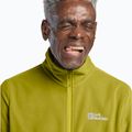 Felpa in pile da uomo Jack Wolfskin Taunus Fz chartreuse 4
