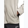 Felpa in pile da uomo Jack Wolfskin Winterstein Fz pale sand 5