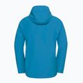 Giacca antipioggia da uomo Jack Wolfskin Trailtime 2L aurora blue 8