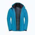 Giacca antipioggia da uomo Jack Wolfskin Trailtime 2L aurora blue 9