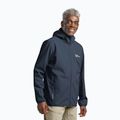 Giacca softshell da uomo Jack Wolfskin Bornberg Hoody midnight sky