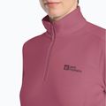 Felpa da trekking donna Jack Wolfskin Taunus Hz raisin 4