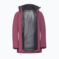 Giacca antipioggia da donna Jack Wolfskin Trailtime 2L raisin 10