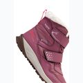 Scarpe per bambini Jack Wolfskin Polar Bear-B Texapore Mid Vc raisin 8