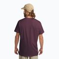 Maglietta da uomo Jack Wolfskin Essential amaranth 3