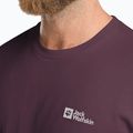 Maglietta da uomo Jack Wolfskin Essential amaranth 5