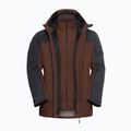 Giacca 3in1 da uomo Jack Wolfskin Taubenberg 3In1 hot choc 12