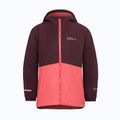 Giacca 3in1 per bambini Jack Wolfskin Iceland 3IN1 sunset coral